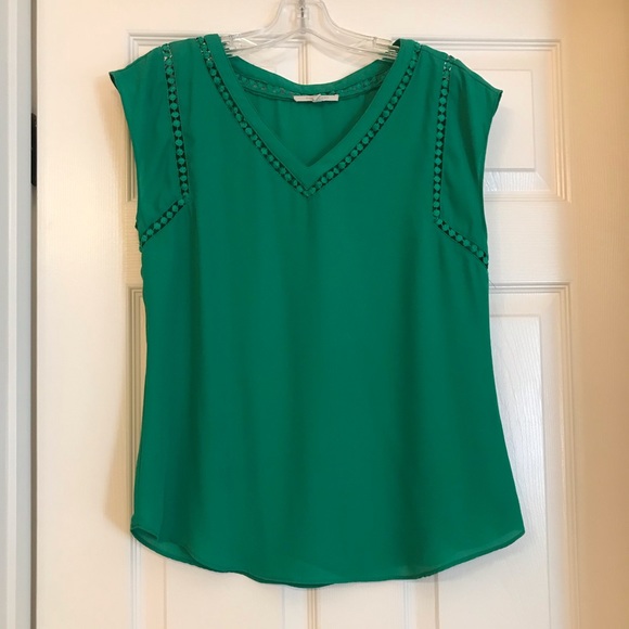 41 Hawthorn Tops - 41 Hawthorne Kelly Green Shirt Size Small